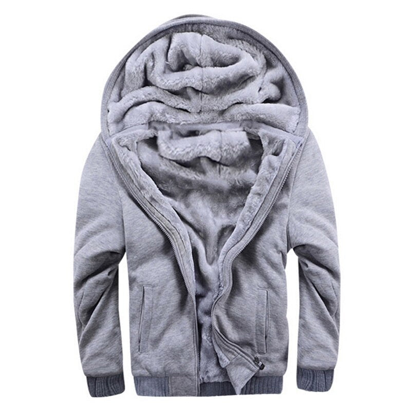 Warm Hooded Padded Winter Jacket