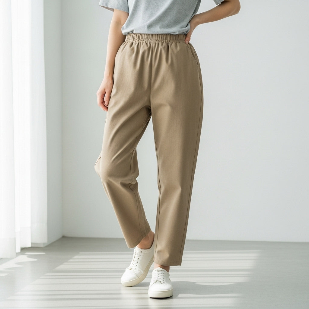 Damesbroek, modern gedetailleerd | Casual