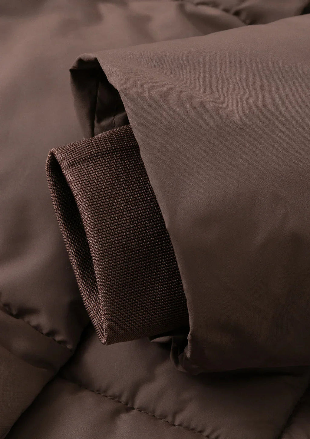Warm Padded Longline Winter Coat