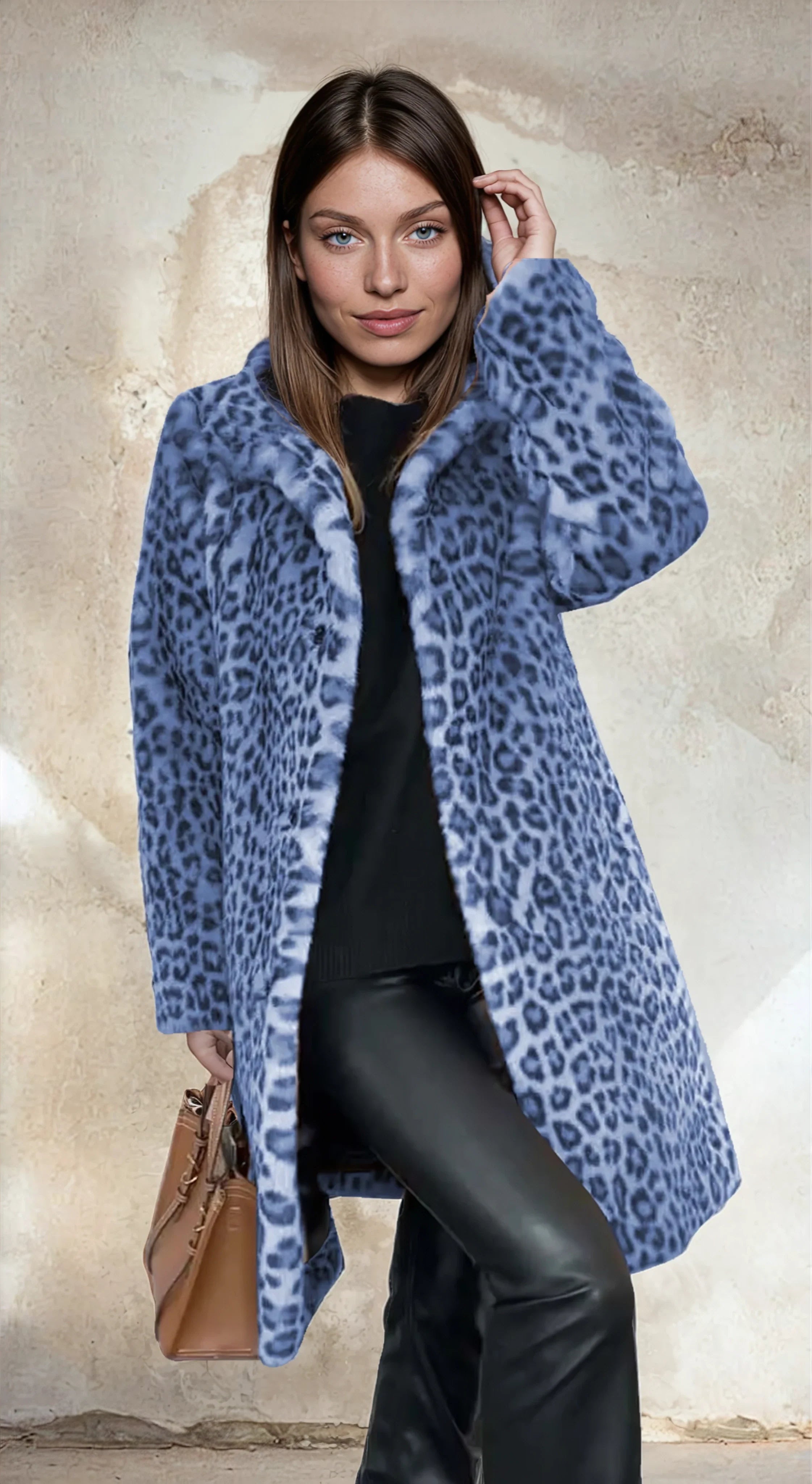 Bold Leopard Print Statement Jacket