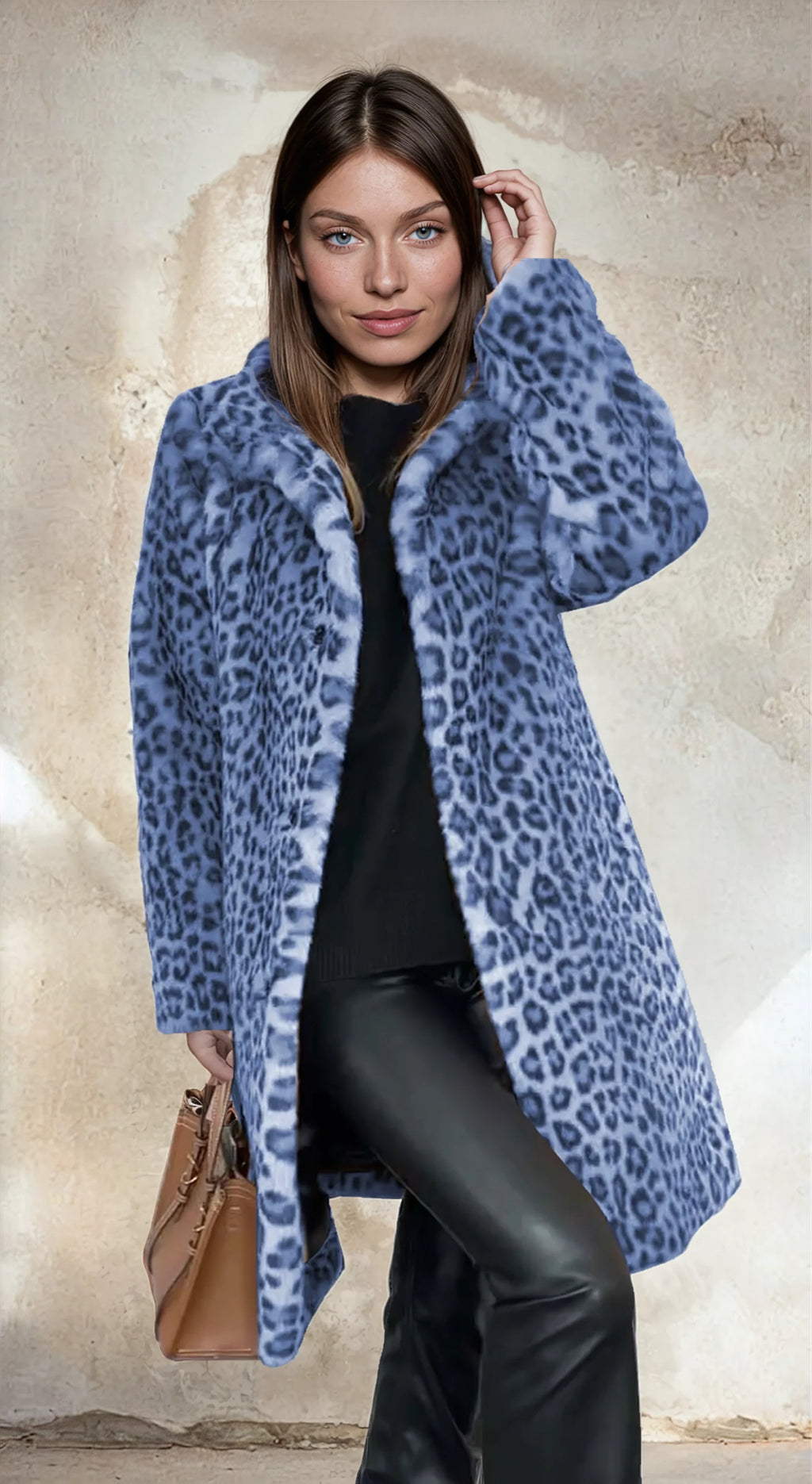 Bold Leopard Print Statement Jacket