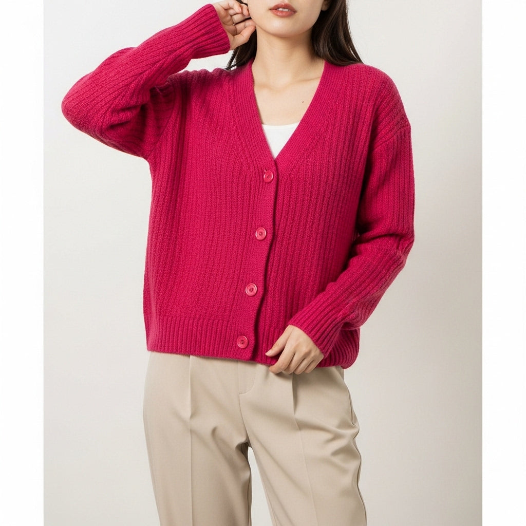 Women's Button-Up Cardigan