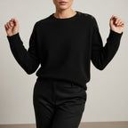Women’s Trendy Long Sleeve Sweater with Button Details