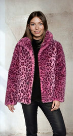 Bold Leopard Print Statement Jacket