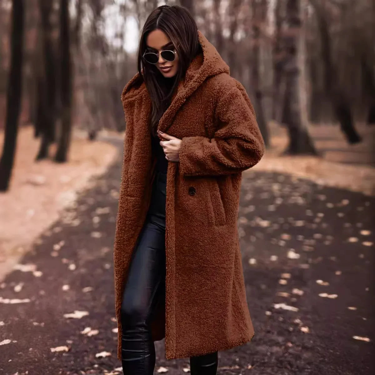 Warm Cosy Tailored Autumn Coat