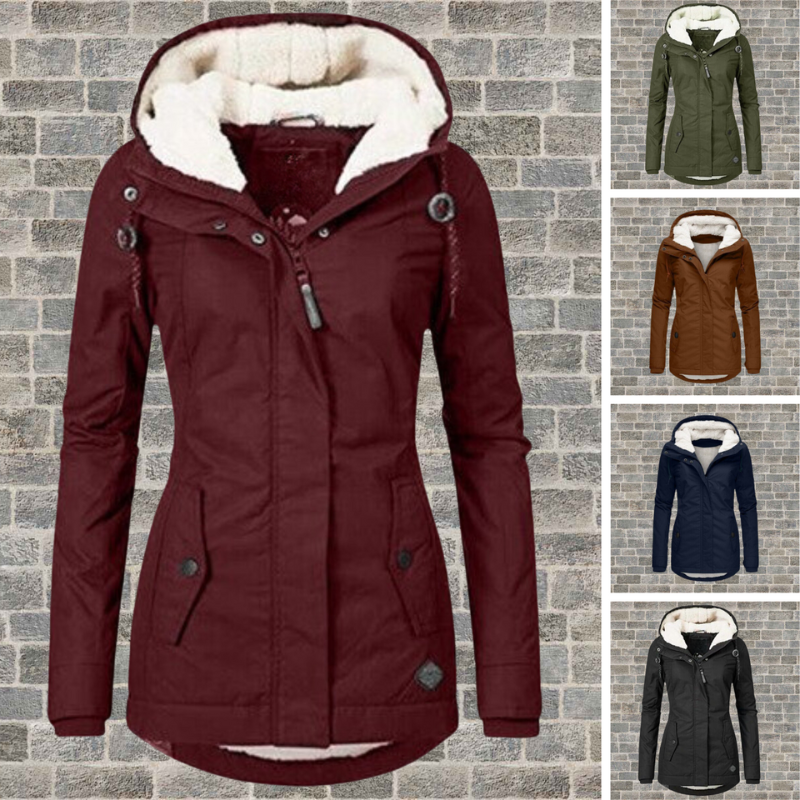 Warm Hooded Winter Coat