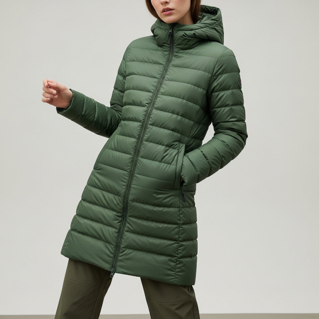 Women’s Long Sleeve Down Jacket