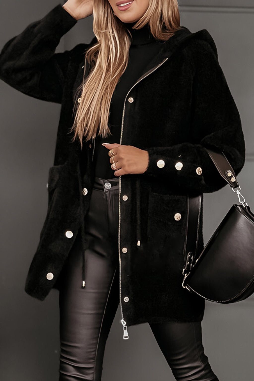 Stylish Elegant Longline Autumn Coat