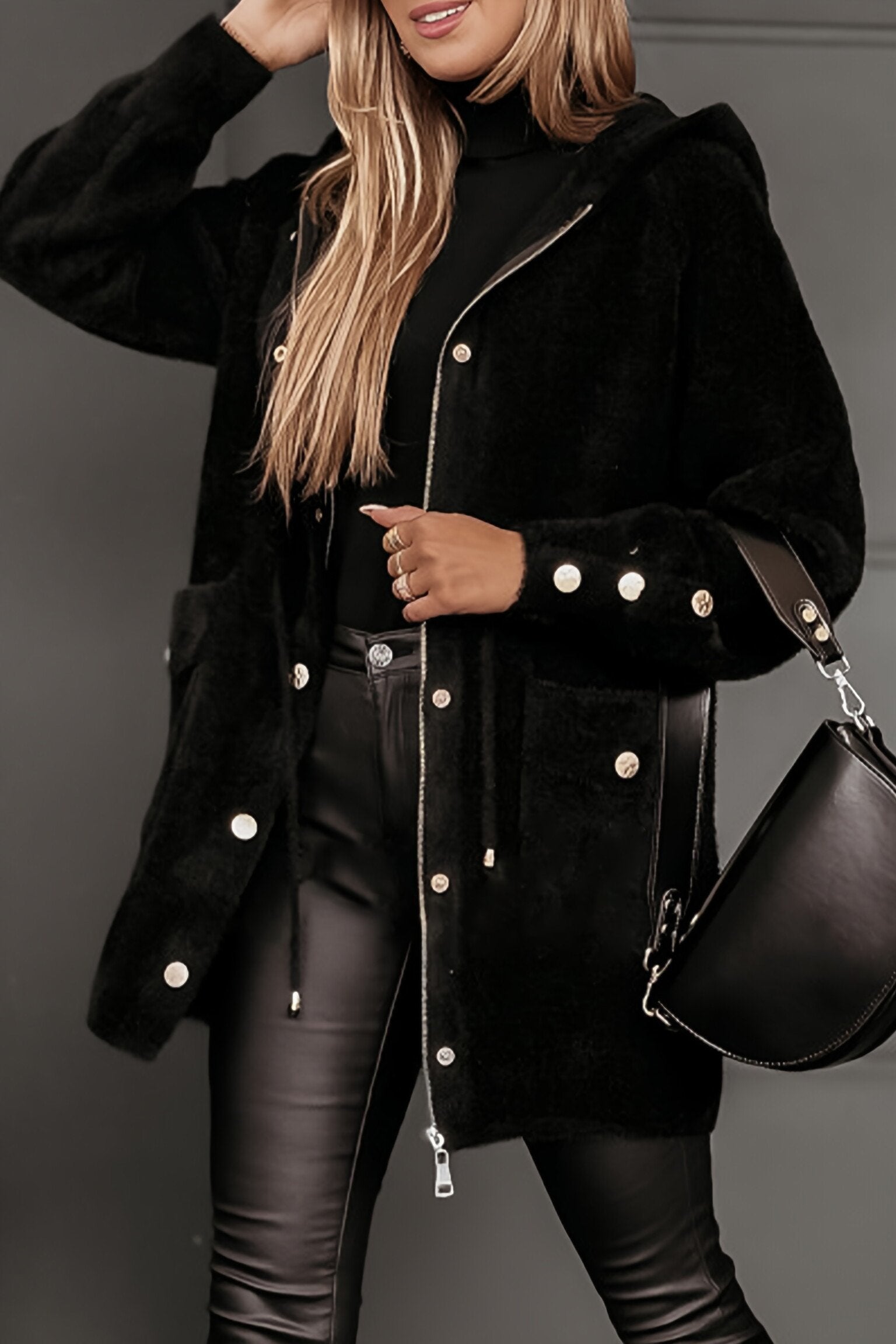 Stylish Elegant Longline Autumn Coat