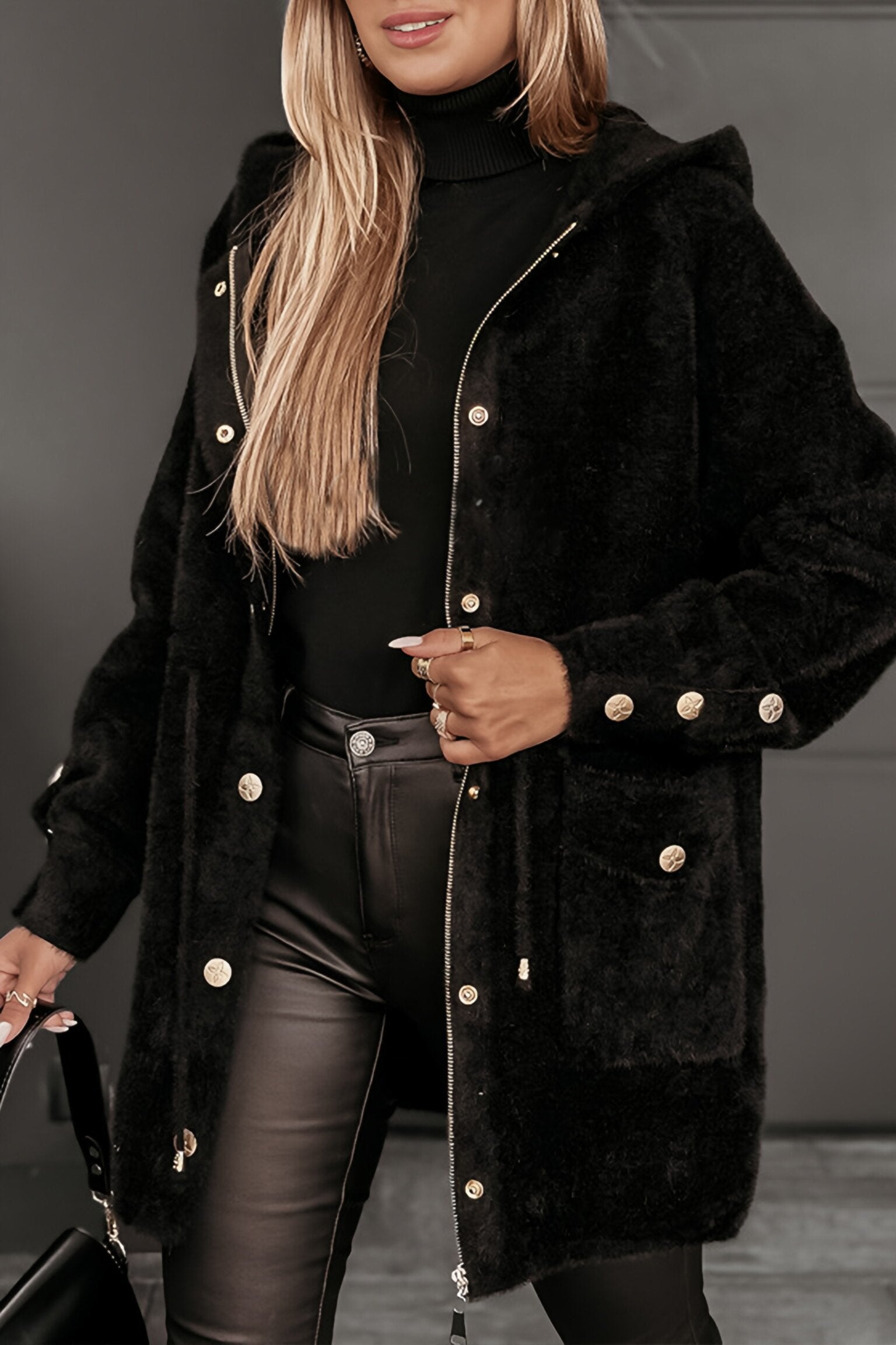 Stylish Elegant Longline Autumn Coat