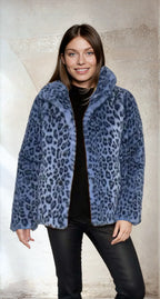 Bold Leopard Print Statement Jacket