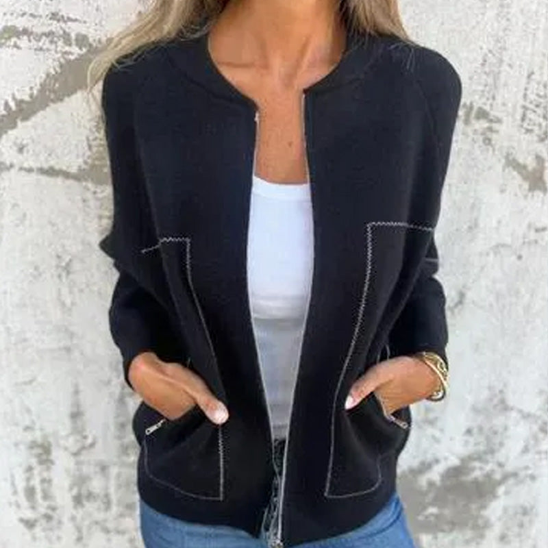 Versatile Everyday Zip-Up Layer Jacket