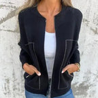 Versatile Everyday Zip-Up Layer Jacket