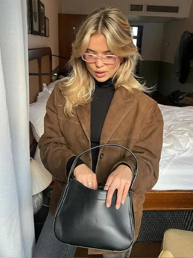 Elegant Tailored Autumn Transitional Jacket