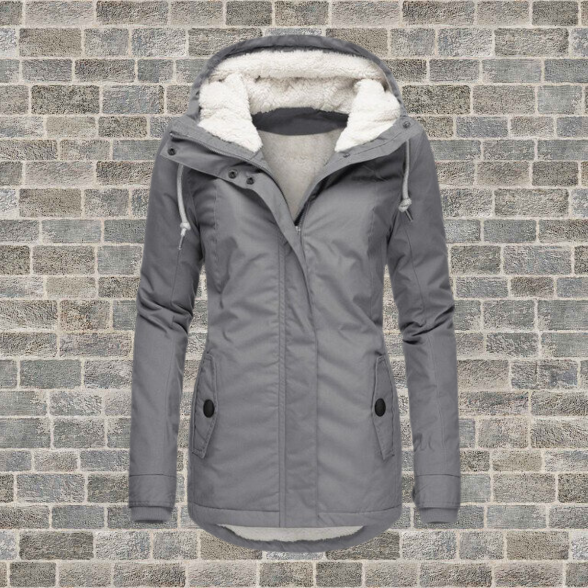 Warm Hooded Winter Coat