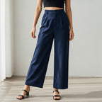 Women’s modern pants with high waist | Wide leg