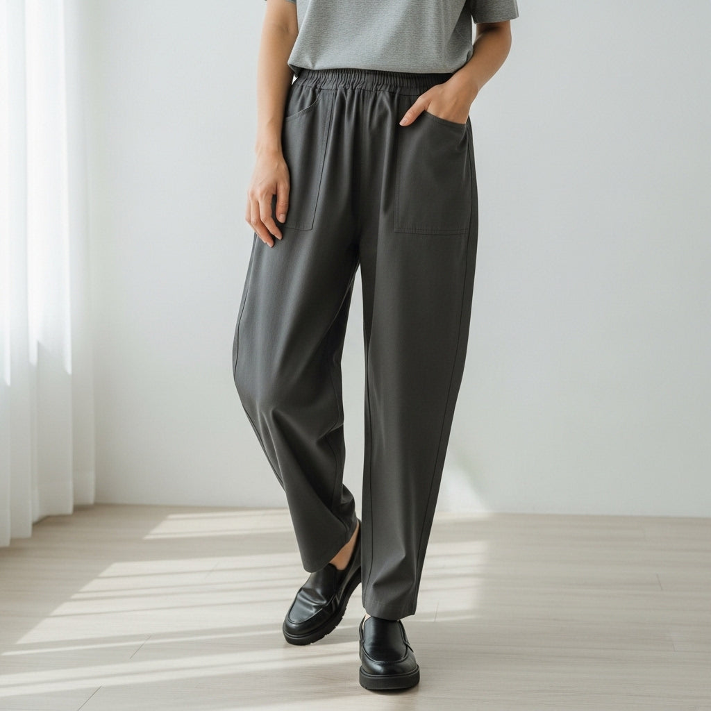 Damesbroek, modern gedetailleerd | Casual