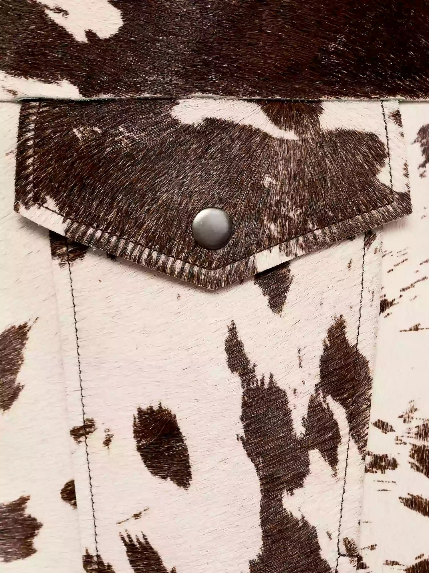 Trendy Cow Print Statement Jacket