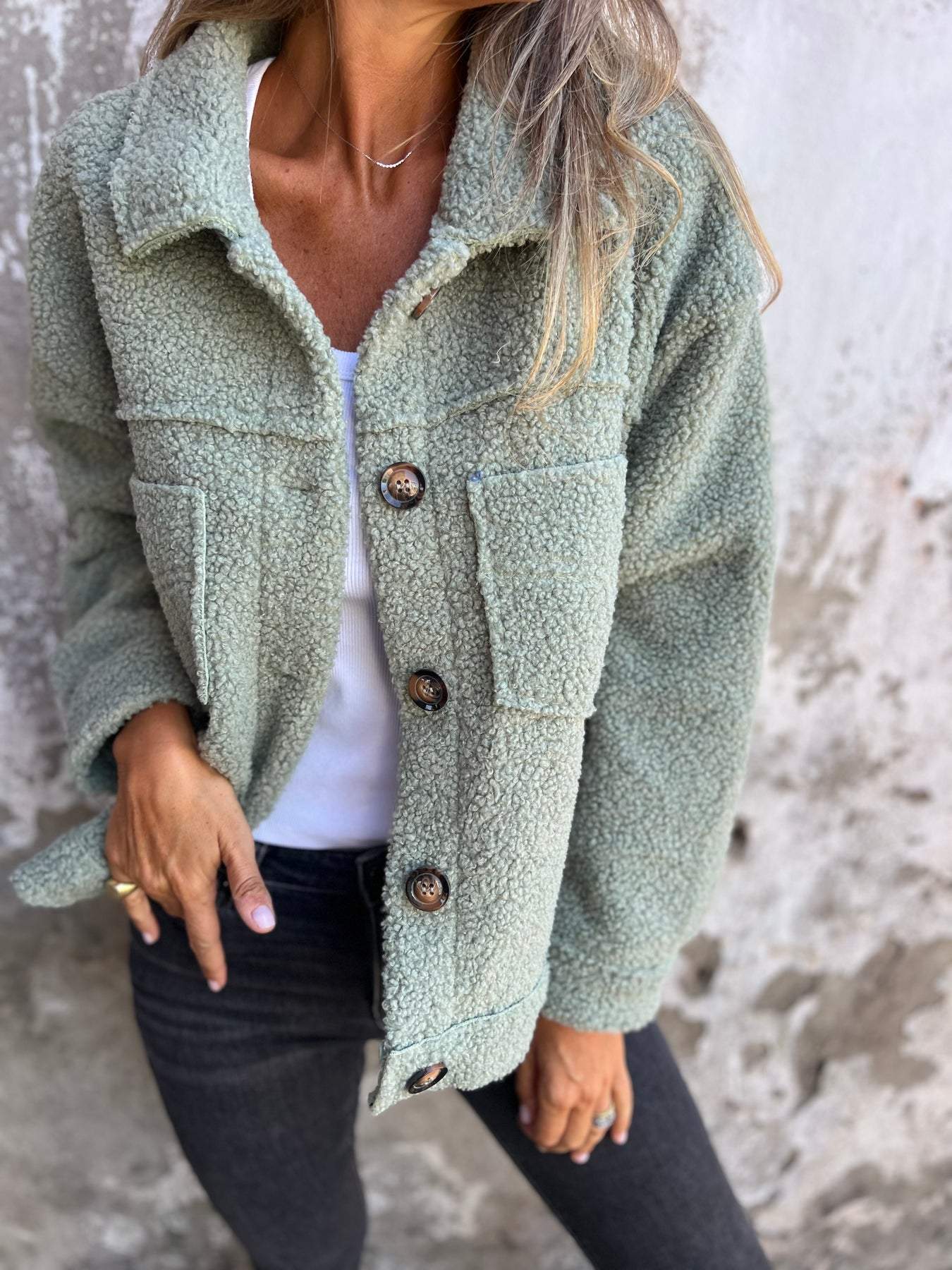 Stylish Belted Autumn Transitional Coat