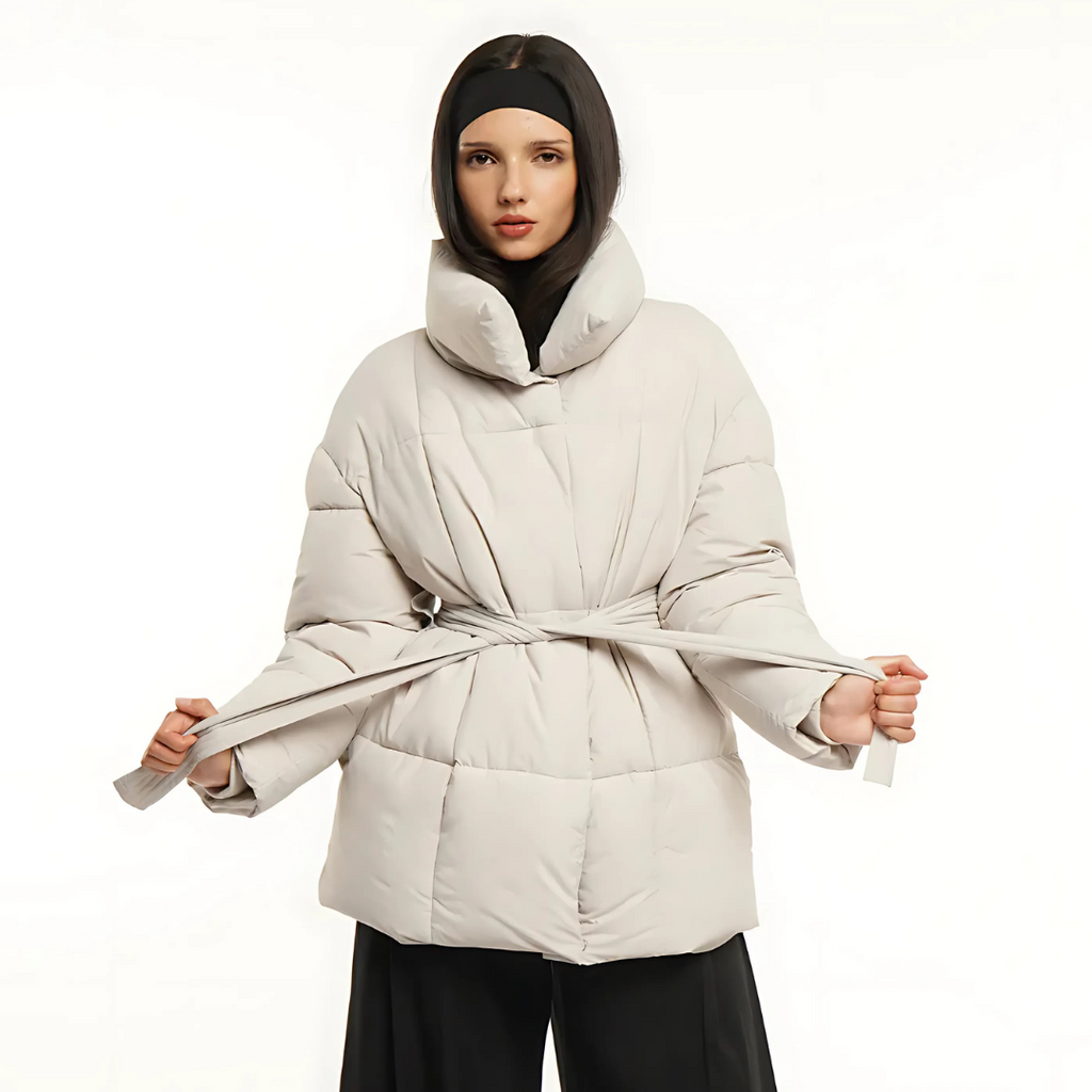 Warm Padded Longline Winter Coat