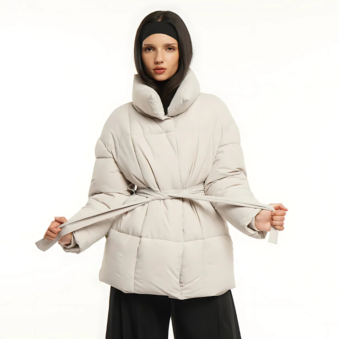 Warm Padded Longline Winter Coat