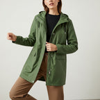 Women’s casual raincoat | With hood