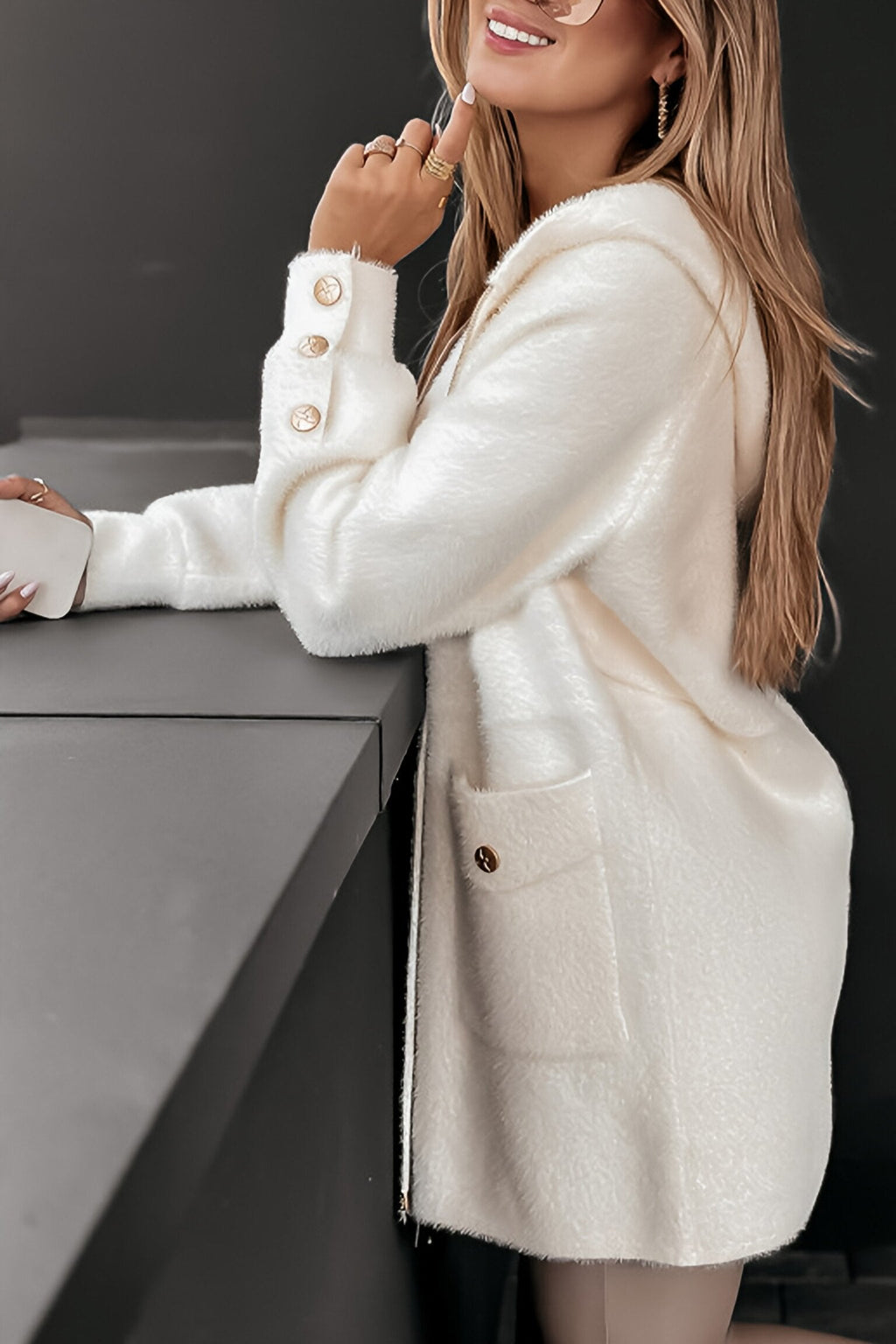 Stylish Elegant Longline Autumn Coat