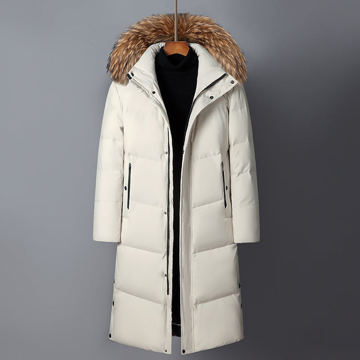 Long Padded Warm Winter Jacket