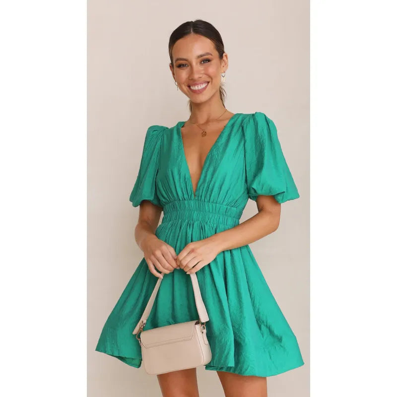 Mini Dress Wrap Style