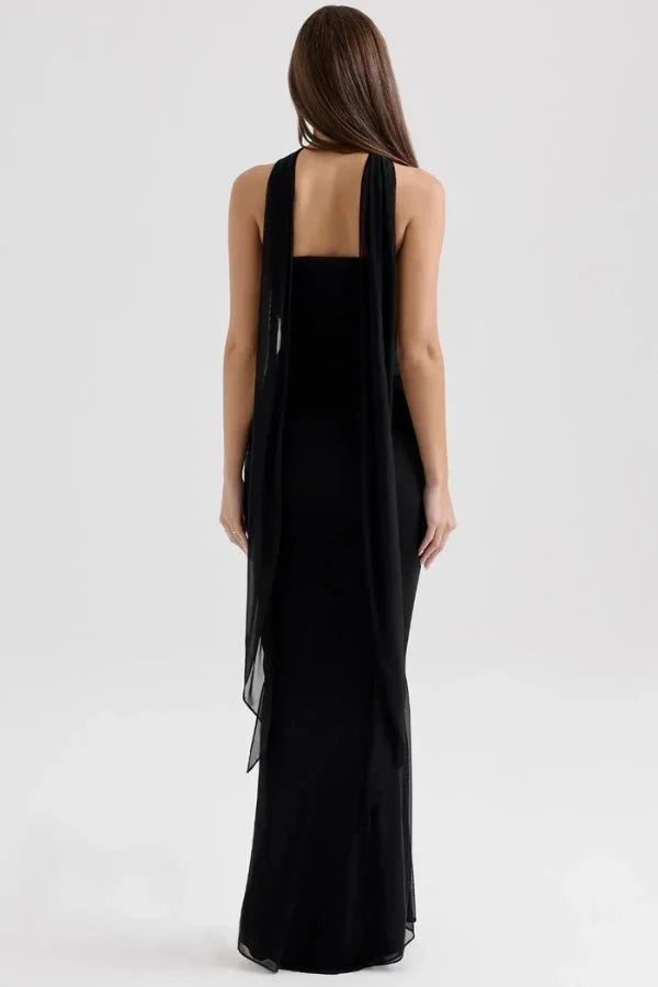 Elegant Corset Maxi Dress
