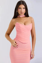 Elegant Corset Maxi Dress