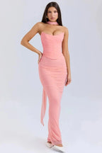 Elegant Corset Maxi Dress