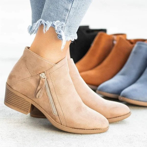 Woman's Supportive Leather Boots