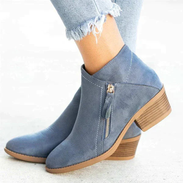 Woman's Supportive Leather Boots