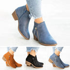 Woman's Supportive Leather Boots