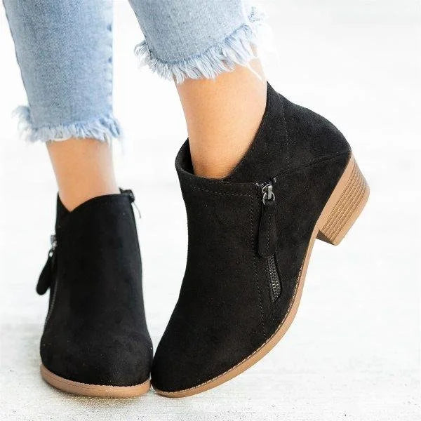 Woman's Supportive Leather Boots