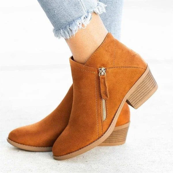 Woman's Supportive Leather Boots