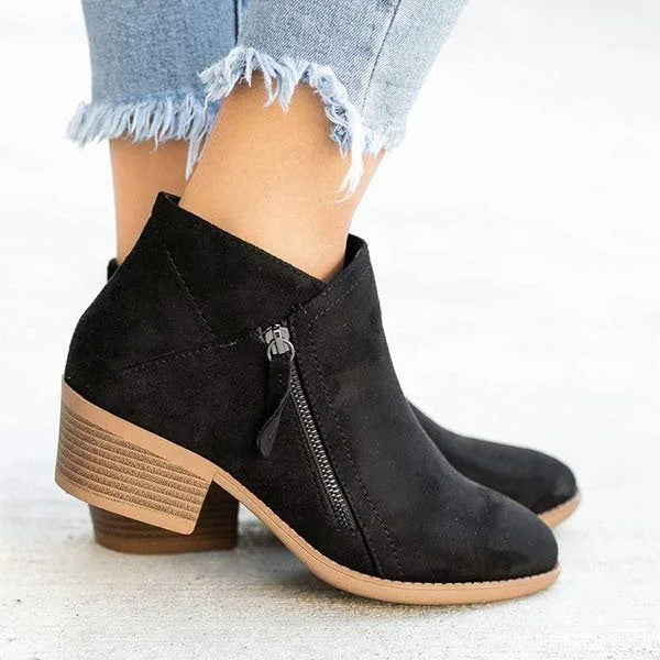 Woman's Supportive Leather Boots
