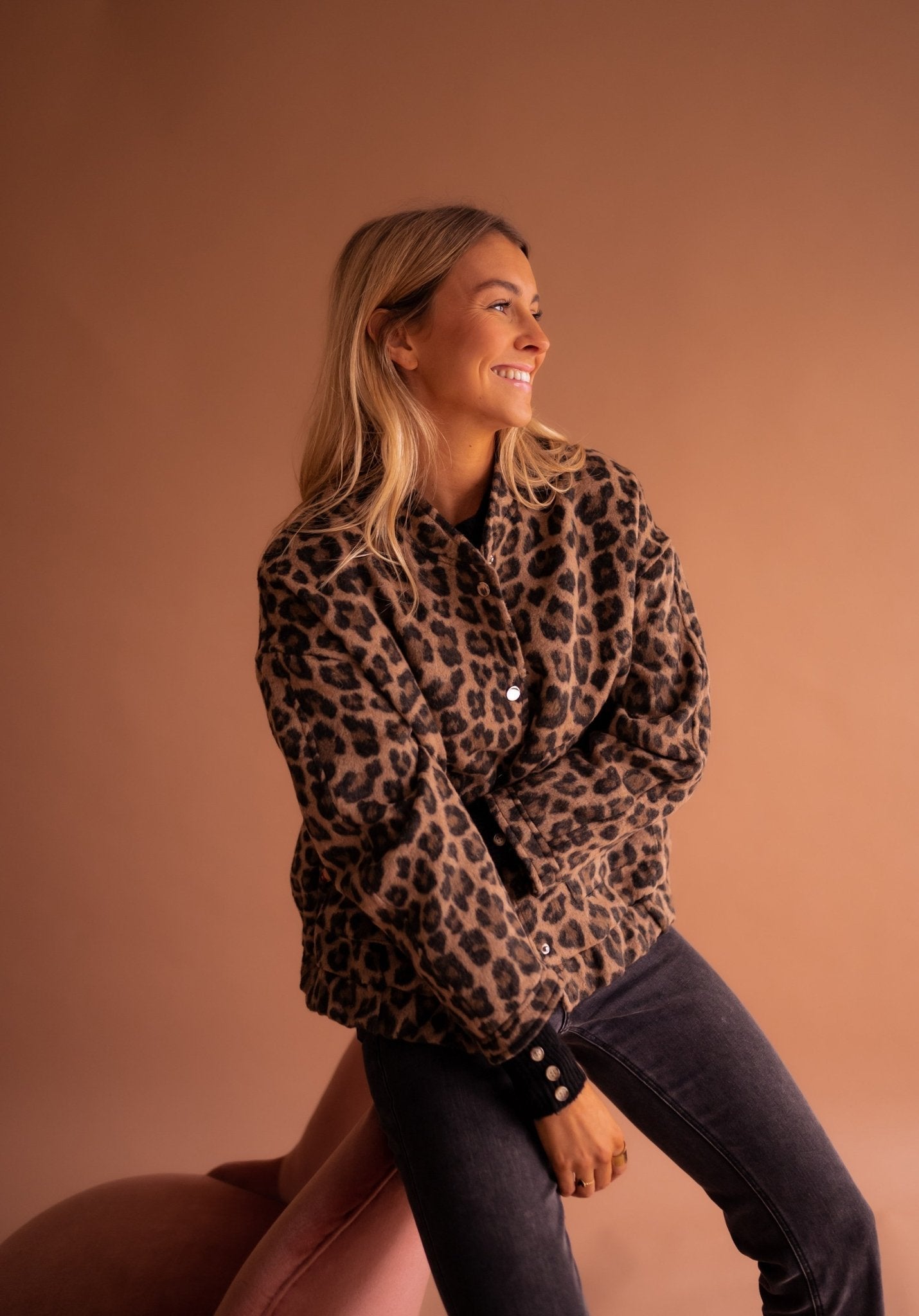 Timeless Leopard Print Statement Jacket