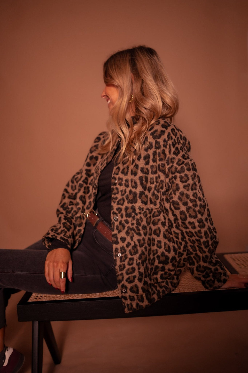 Timeless Leopard Print Statement Jacket