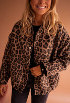 Timeless Leopard Print Statement Jacket
