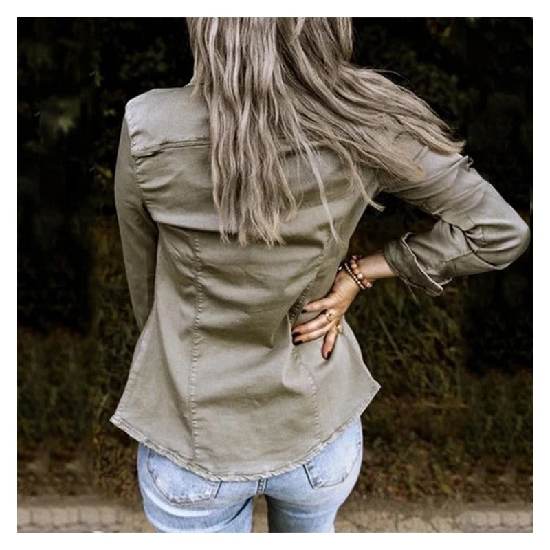 Classic Casual Everyday Denim Jacket