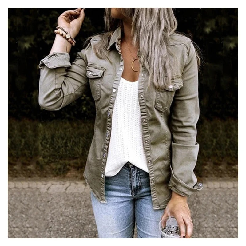 Classic Casual Everyday Denim Jacket