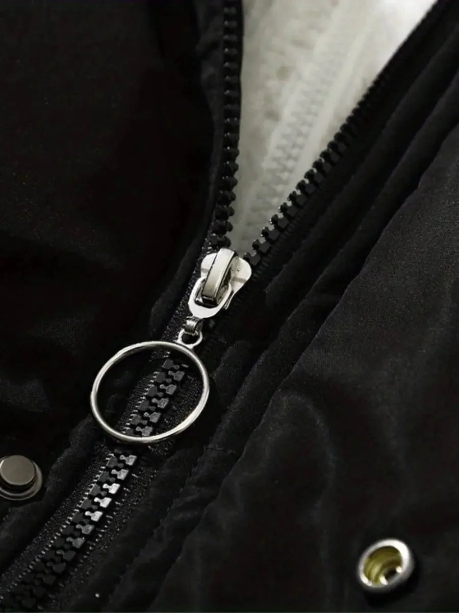 Winter Hooded Soft Lined Puffer