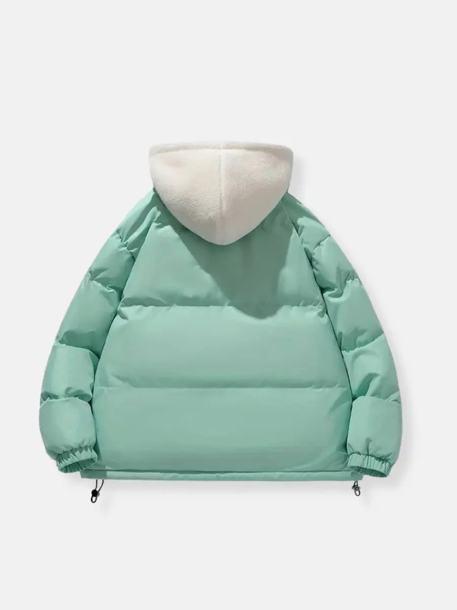 Winter Hooded Soft Lined Puffer