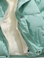 Winter Hooded Soft Lined Puffer
