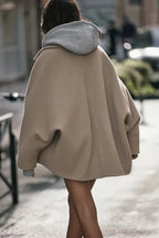 Loose Large Lapel Button Coat