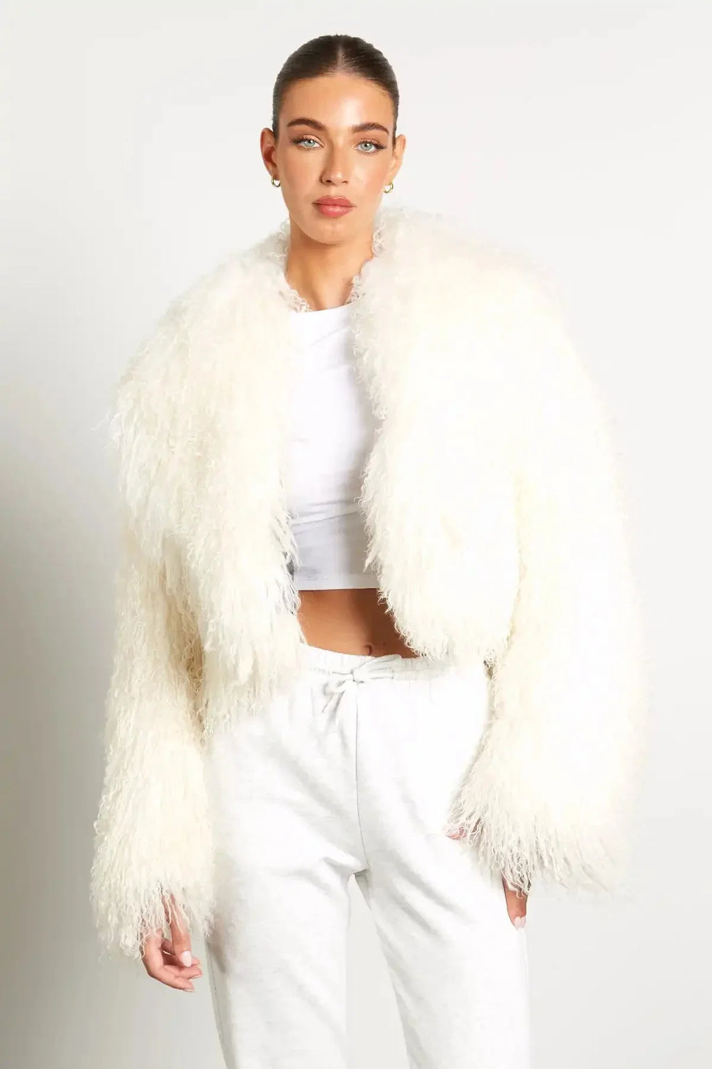 Long Plush Soft Winter Coat