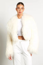 Long Plush Soft Winter Coat
