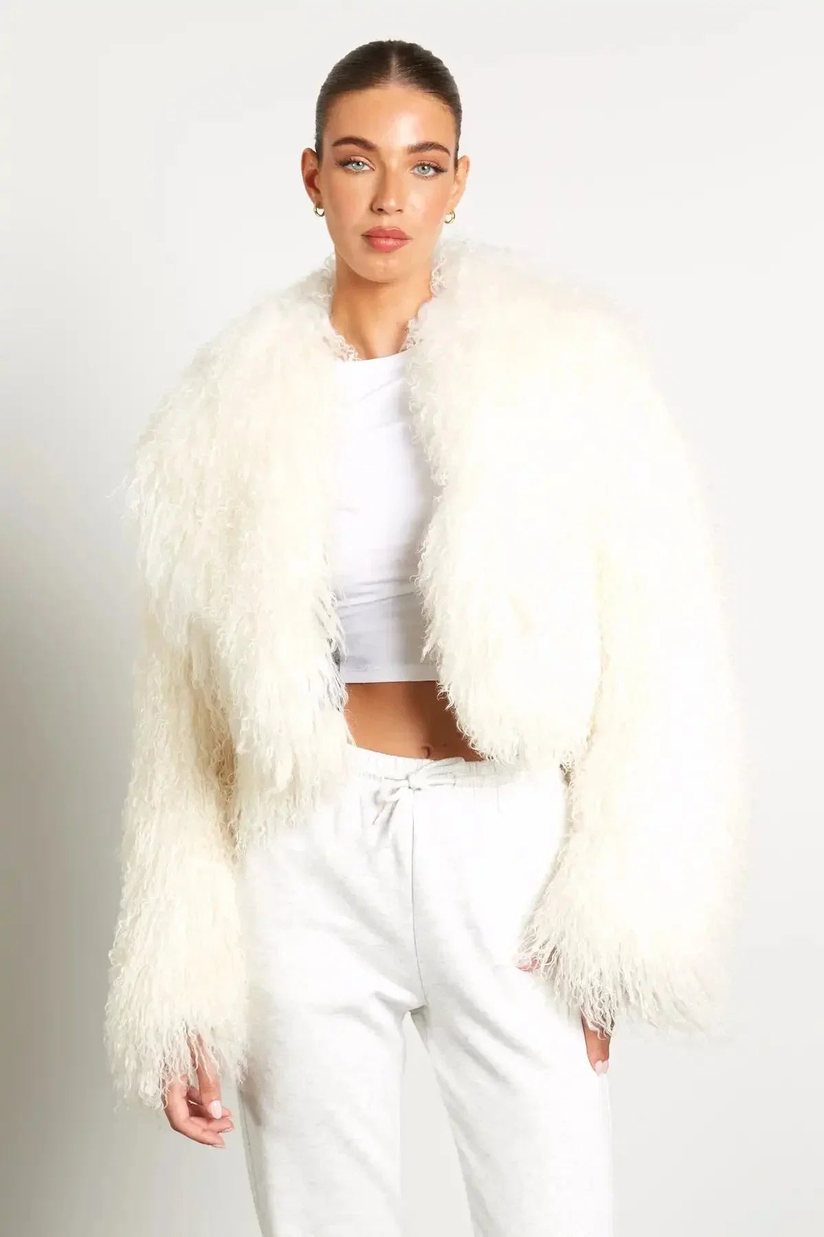 Long Plush Soft Winter Coat